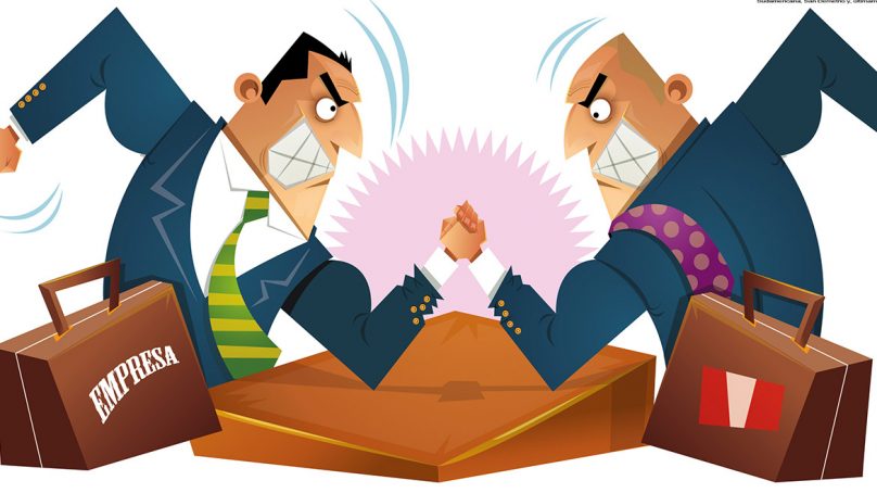 Empresas frente a Estado, midiendo fuerzas
