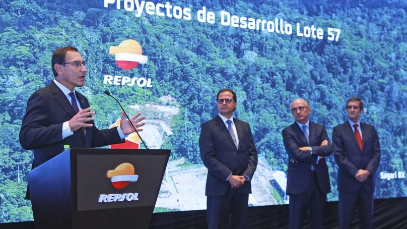 Lote 57 de Repsol y CNPC producirá 200 millones de pies cúbicos de gas natural diarios