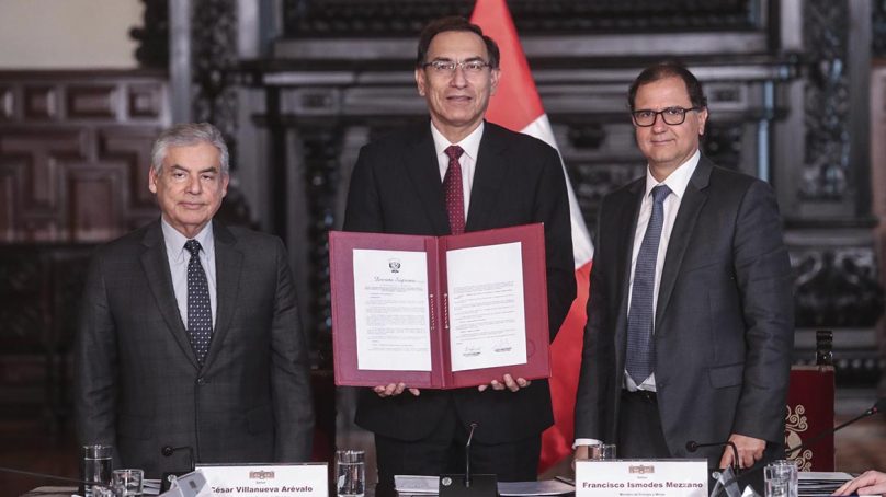 Gobierno crea Centro de Convergencia y Buenas Prácticas Minero-Energéticas