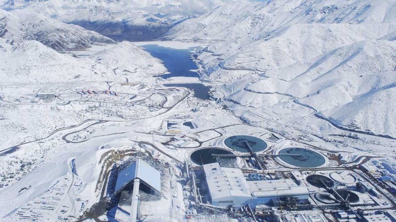 Antofagasta Minerals podría sumar socio a planta desaladora de Los Pelambres