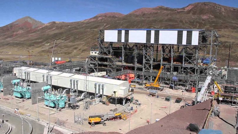Chinalco y Southern lideraron inversión en planta de beneficio con US$ 140.3 millones