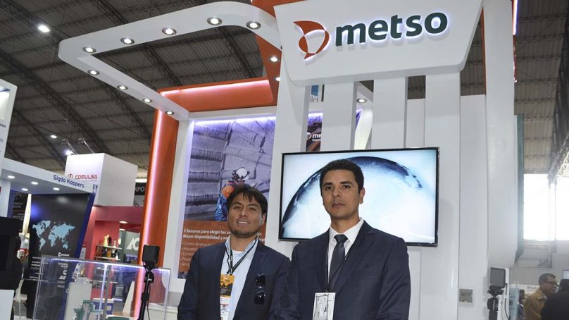 Metso mostró las ventajas de su revestimiento Megaliner™ en Expomina 2018