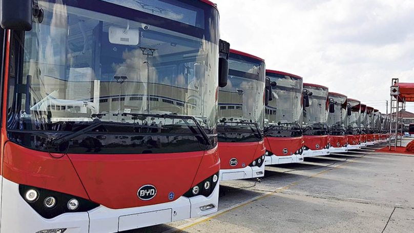 Un gran salto cuántico: Chile contará con 100 buses eléctricos desde noviembre