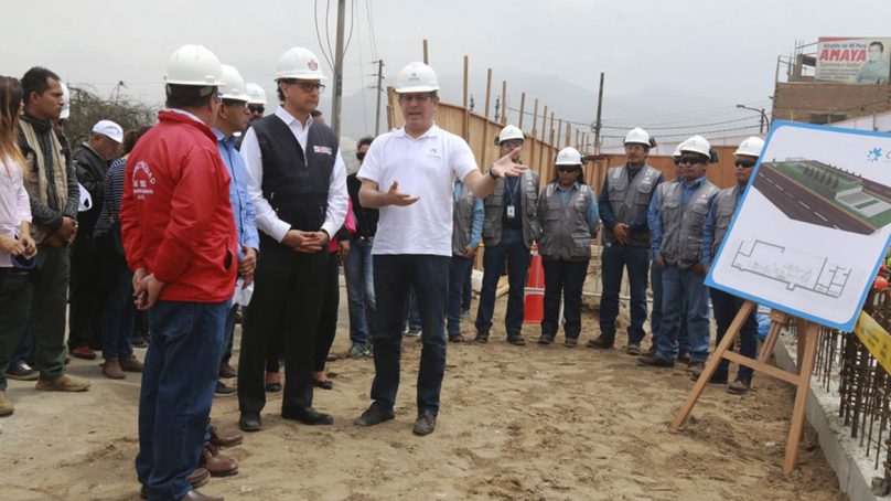Cálidda coloca oficialmente primera piedra de estación de regulación de presión en distrito Mi Perú