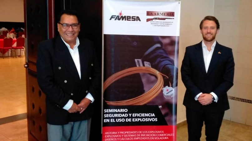 Peruana Famesa Explosivos inicia capacitaciones en el extranjero