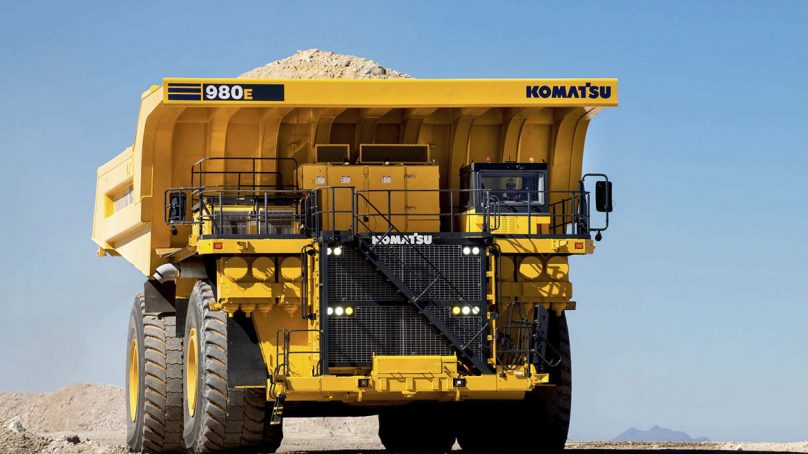 En 2019, Komatsu espera colocar más de 15 camiones eléctricos 980E-4 en minas peruanas