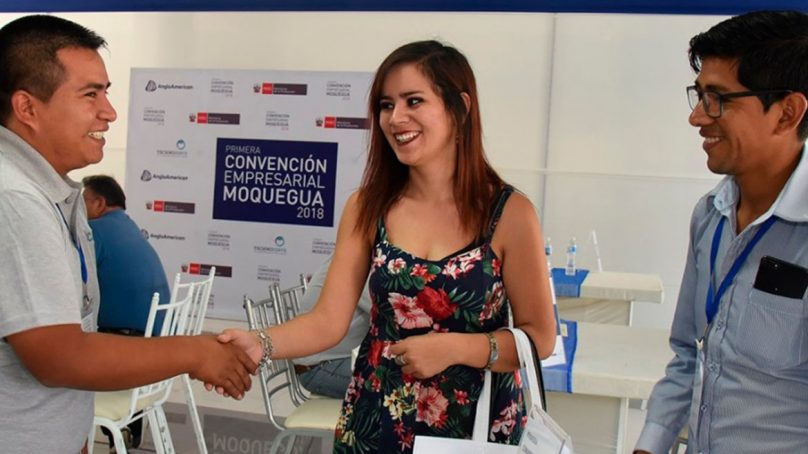 Primera Convención Empresarial Moquegua generó más de 1600 reuniones de negocio entre empresarios locales y contratistas de Quellaveco
