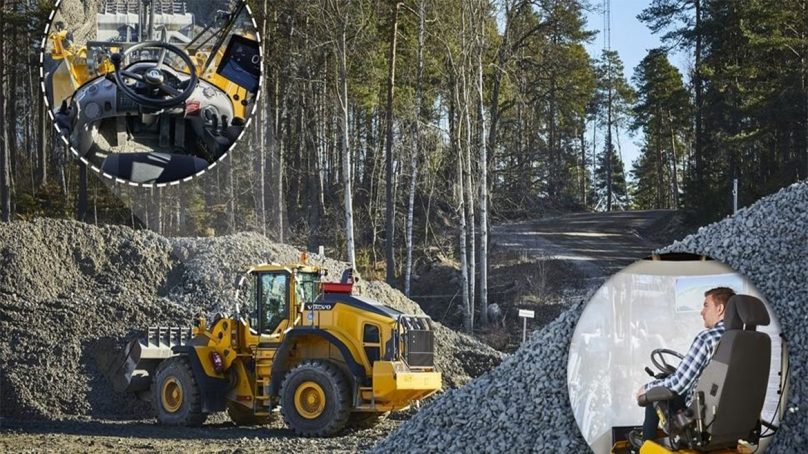 Volvo CE probará cargadores frontales con control remoto y soluciones autónomas con red 5G