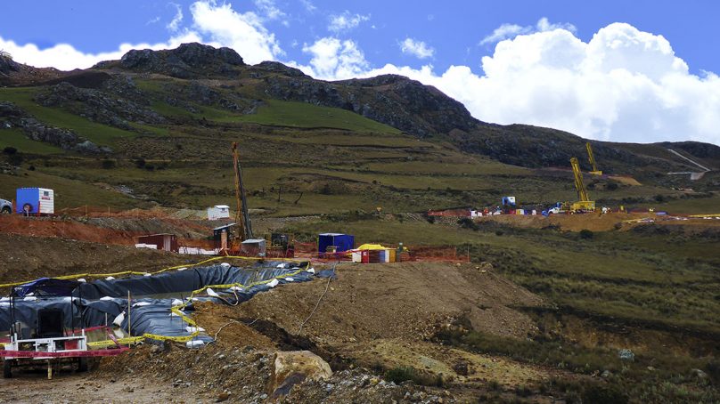 Cobre y oro sigue brotando en Cajamarca: Hallan 0.84% Cu y 1.02 g/t Au desde superficie