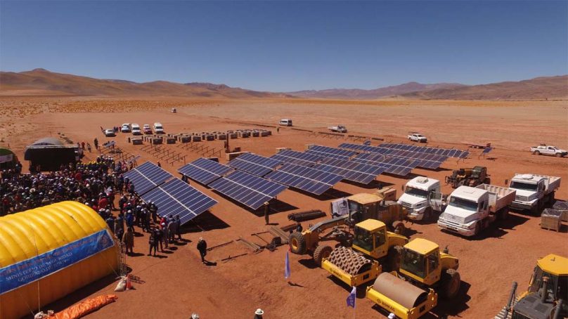 Argentina firma ampliación de planta solar Cauchari por 200 Mw adicionales