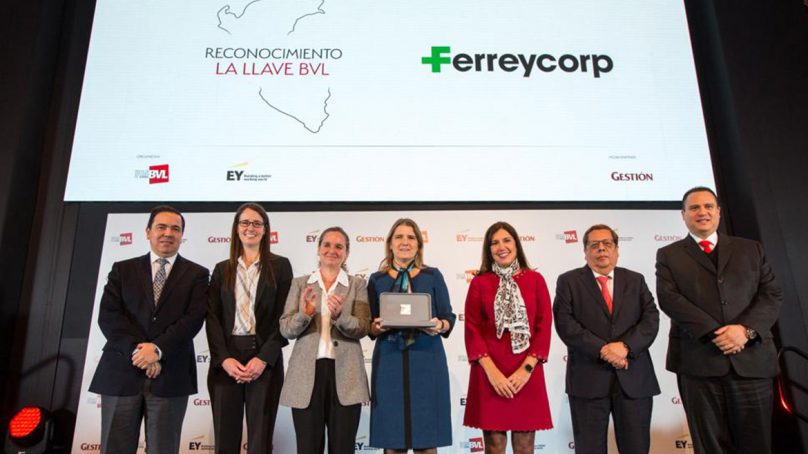 Ferreycorp recibe séptima Llave de la BVL al mejor gobierno corporativo