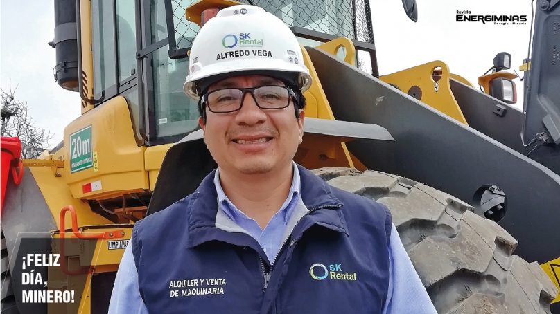 Alfredo Vega, el hombre clave de SK Rental para el servicio técnico a las mineras