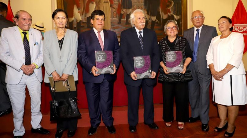 Petroperú presentó nueva edición de «Pueblos y Culturas del Perú Antiguo», de Luis G. Lumbreras