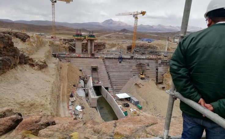 Quellaveco: presa Vizcachas que construye Mota-Engil almacenará hasta 60 millones de metros cúbicos