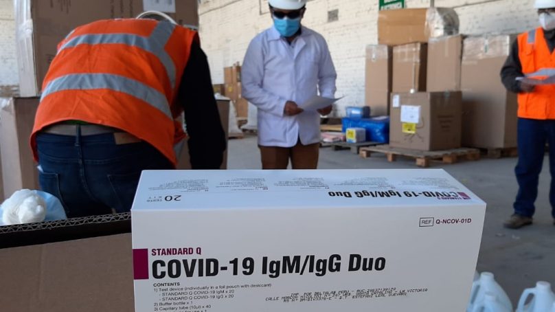 Nueva donación de Yanacocha para Cajamarca: 2.000 pruebas rápidas