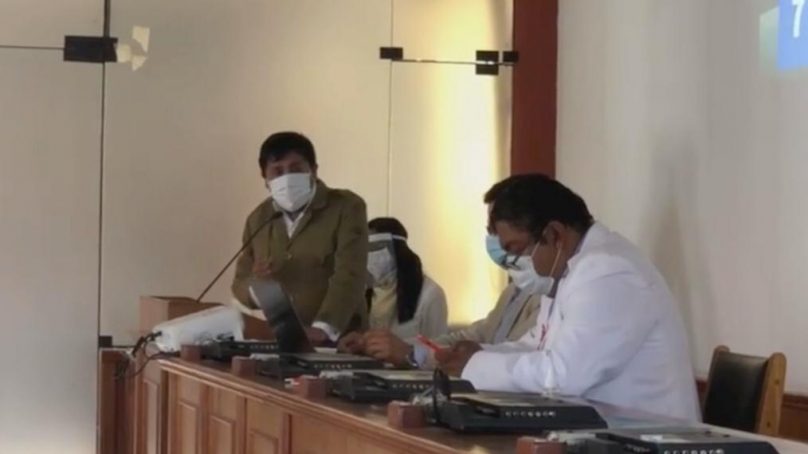 Gobernador Elmer Cáceres: «Mientras viva, Tía María no va. Tendrán que matarme»