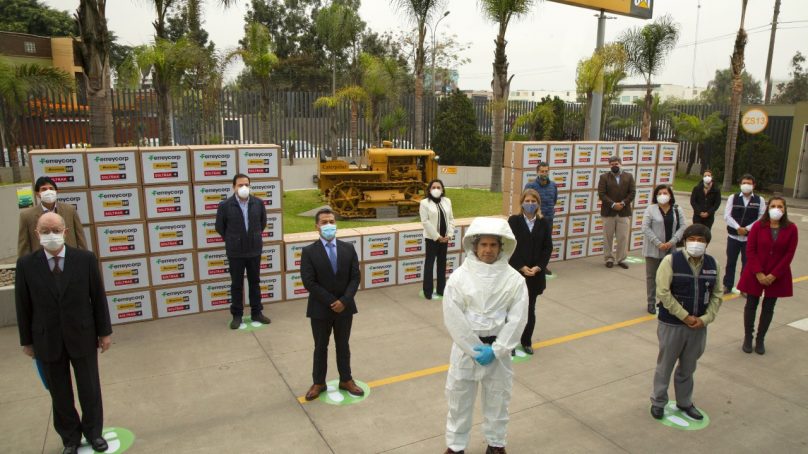Ferreycorp apoya con modernos equipos de protección personal a cinco hospitales del Minsa