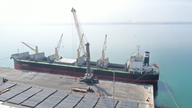 Aceros Arequipa exporta por primera vez 40,000 toneladas de acero a China