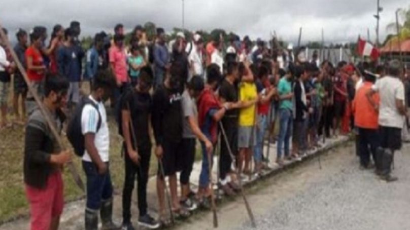Loreto: Muertos y heridos deja enfrentamientos entre la policía y manifestantes en Lote 95