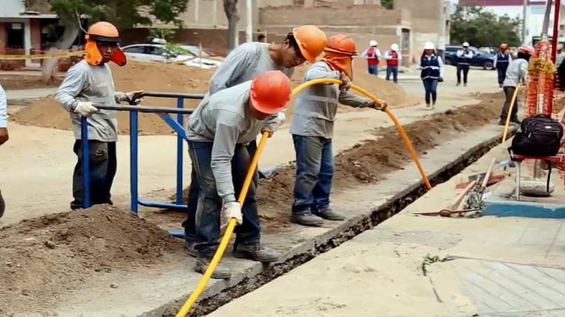 Gasnorp reinició los trabajos para la distribución de gas natural en Piura