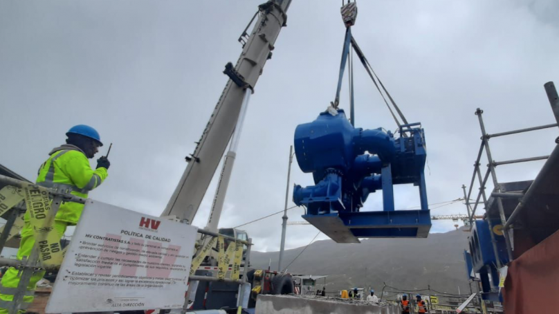 Ampliación Toromocho: HV Contratistas SA instaló cuatro bombas de relaves Geho de Weir Minerals