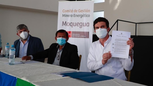Moquegua: Conforman Comité de Gestión Minero Energético para promover desarrollo sostenible