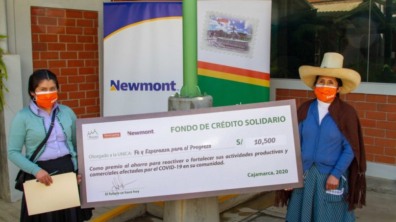 Culminó entrega del Fondo de Crédito Solidario de Newmont para más de 800 familias