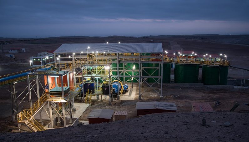 Dynacor: Planta Veta Dorada alcanzó su capacidad total de producción de 300 tpd