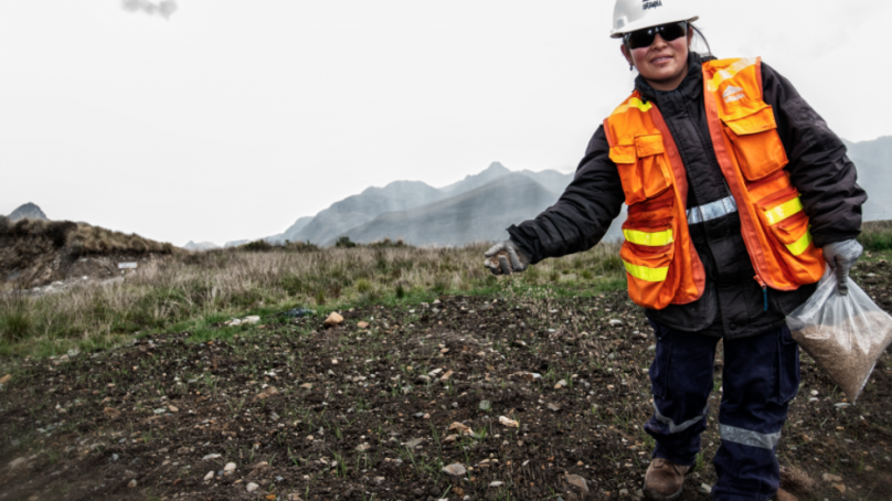 Huari: Antamina financia con S/14.4 millones nuevo sistema de riego y dona camión de residuos