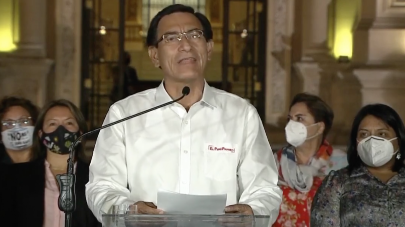 Martín Vizcarra: «Hoy abandono Palacio, me voy a mi domicilio y no tomaré acciones legales»