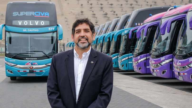 Volvo entrega 22 buses para traslado de personal en mina Toromocho