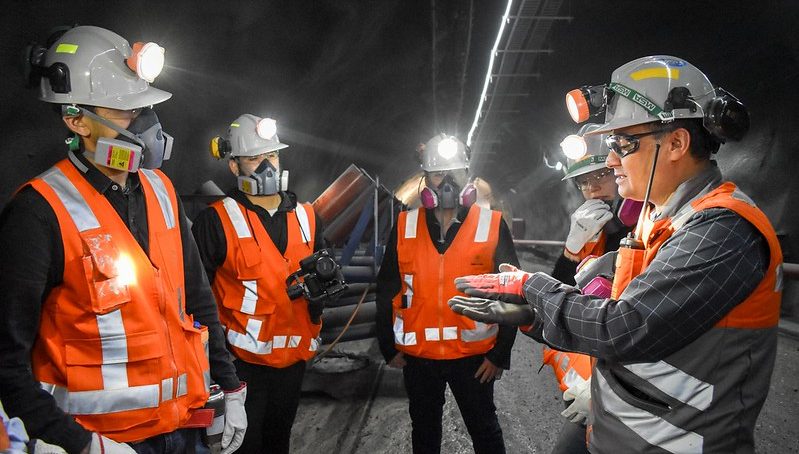 Avanza montaje de tercera sala de chancado en Chuquicamata Subterránea