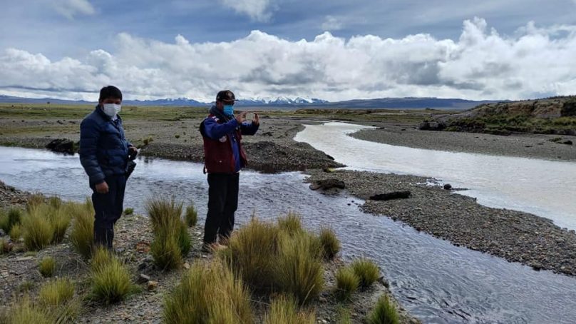 Constatan contaminación de minería informal que llega desde Bolivia a la cuenca del Suches en Puno