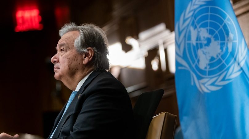 António Guterres: «Alguna vez, el carbón trajo electricidad… aquellos días se han ido»