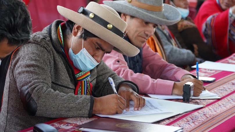 Reinicio de clases, proyecto de salud: Chumbivilcas y Hudbay Perú firman primera adenda del Convenio Marco