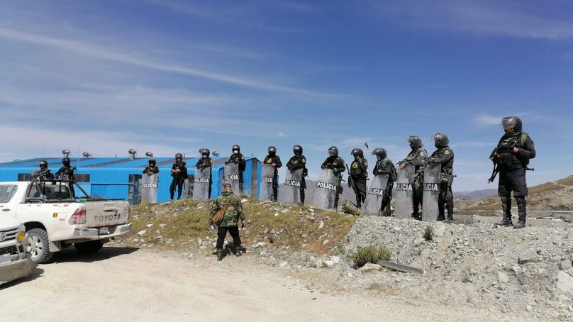 Las Bambas: MMG afirma que recurrió al desalojo como «último recurso»