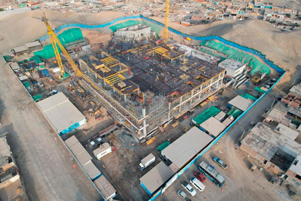 Antamina: Proyecto de construcción y equipamiento del nuevo hospital de Huarmey reporta 25% de avance