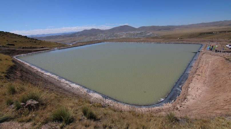 Convenio Marco Antapaccay: Entregan reservorio de 10,000 metros cúbicos para comunidad de Espinar