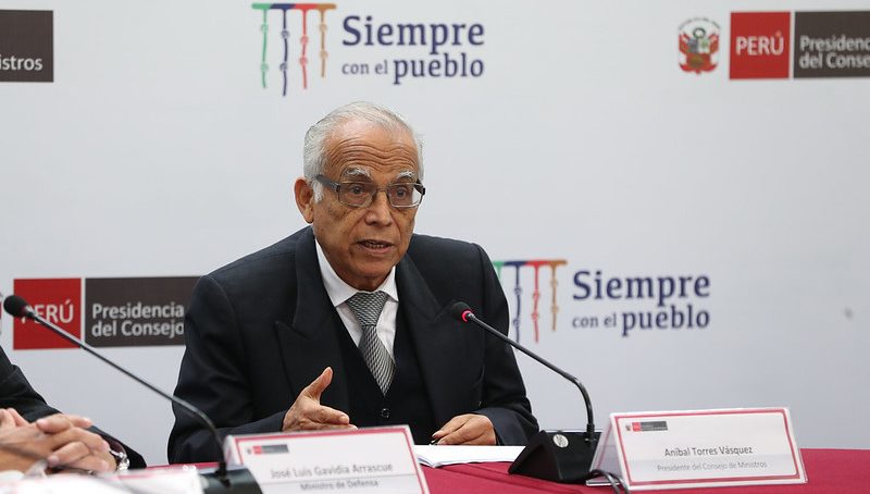 «Ellos levantan su huelga y nosotros levantamos el estado de emergencia»: Aníbal Torres sobre caso Las Bambas