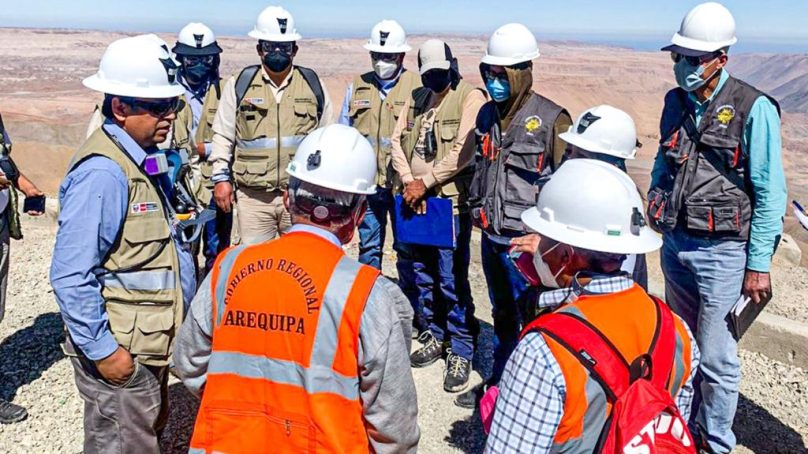 Fiscalización en Atico: para verificar cumplimiento de obligaciones mineras, ambientales y de seguridad minera