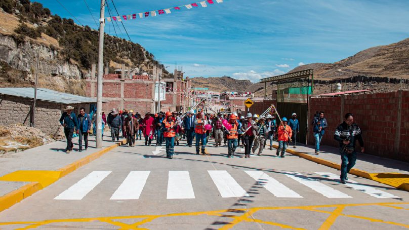 Las Bambas: nuevas pistas y veredas en Challhuahuacho con inversión de S/22 millones, producto de canon y regalías mineras