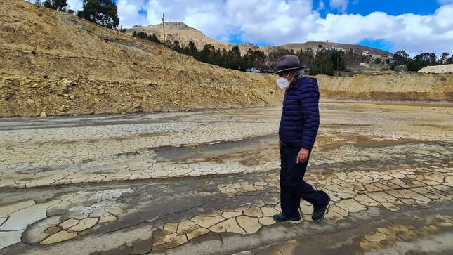 La Libertad: ministro del Ambiente inspecciona zona contaminada por actividad minera en cuenca del río Moche