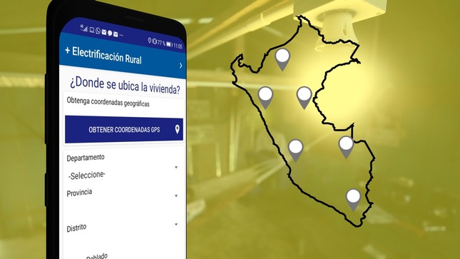 Minem crea aplicativo móvil para avanzar con proyectos de electrificación rural