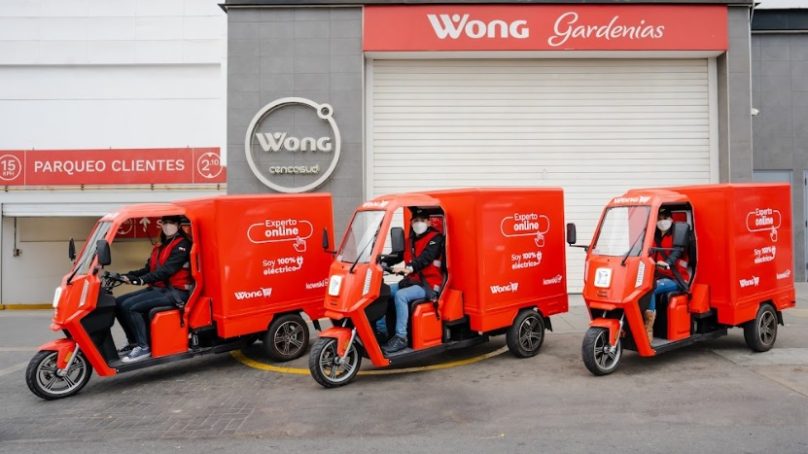Wong inicia implementación de nueva flota de 65 vehículos eléctricos