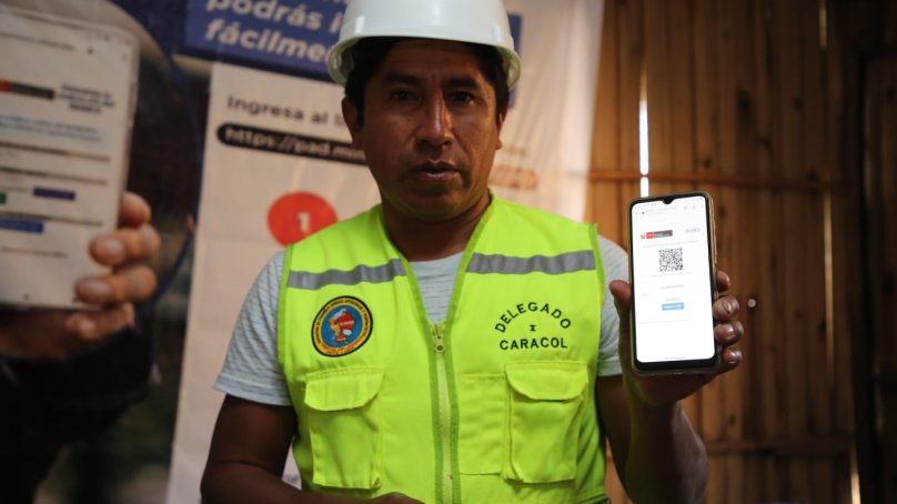 Minem presenta nuevo patrón de búsqueda QR del REINFO para identificar a mineros y mineras en proceso de formalización