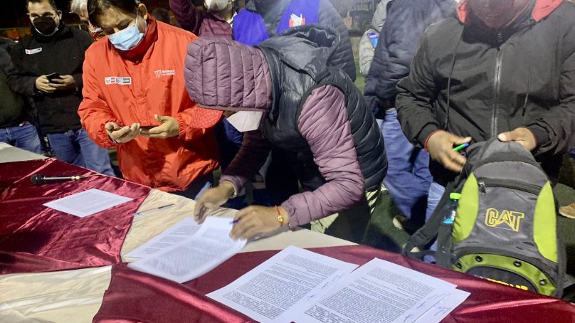 Las Bambas: Ejecutivo convocará a comunidades campesinas para revisar denuncias a dirigentes que participaron en últimas protestas