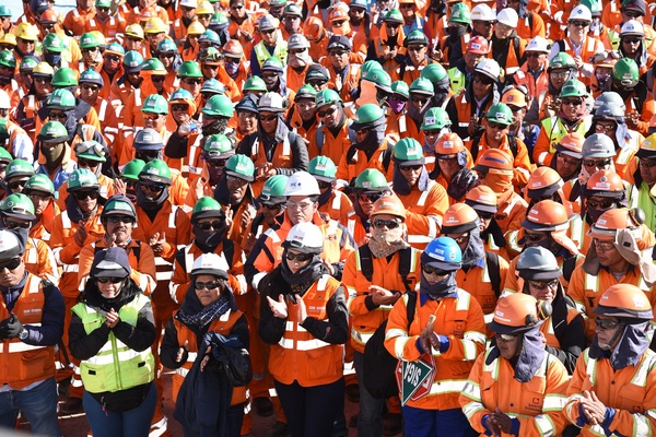 Anglo American: 12,595 moqueguanos han trabajado en la construcción de Quellaveco
