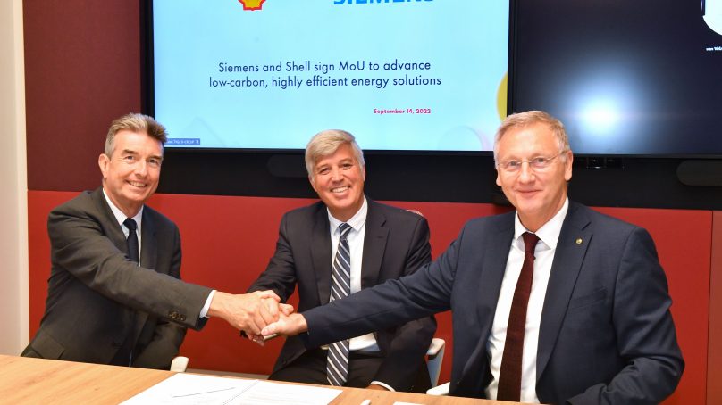 Shell y Siemens refuerzan sus lazos para impulsar proyectos de hidrógeno y biocombustibles verdes