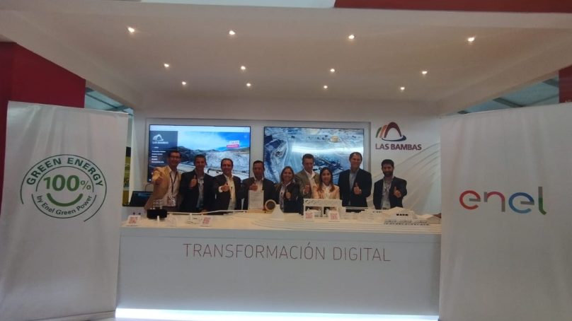 PERUMIN: Las Bambas recibe «Certificado Verde» de Enel Perú por uso de energía proveniente de fuentes renovables