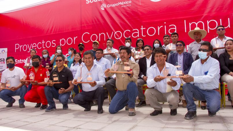 «Impulsa Torata 2022»: Southern Perú y Comité Comunitario entregaron capital semilla simbólico a ganadores